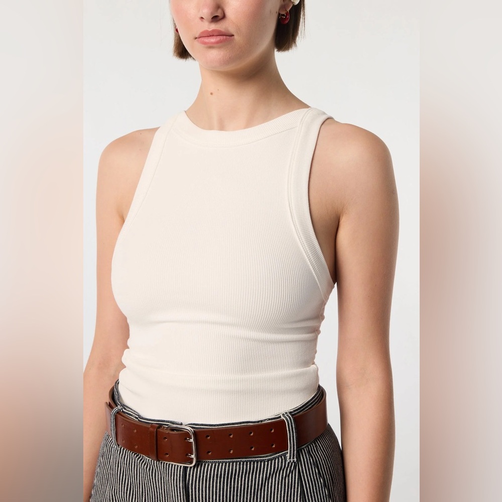 The line by K Ximeno tank in cream